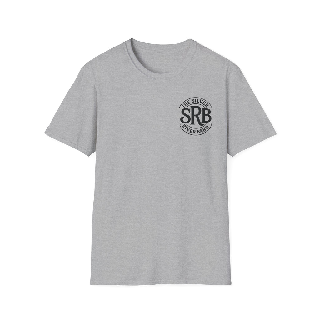 The Silver River Band SRB Logo T-Shirt | Band Tee, Minimal Chest Emblem