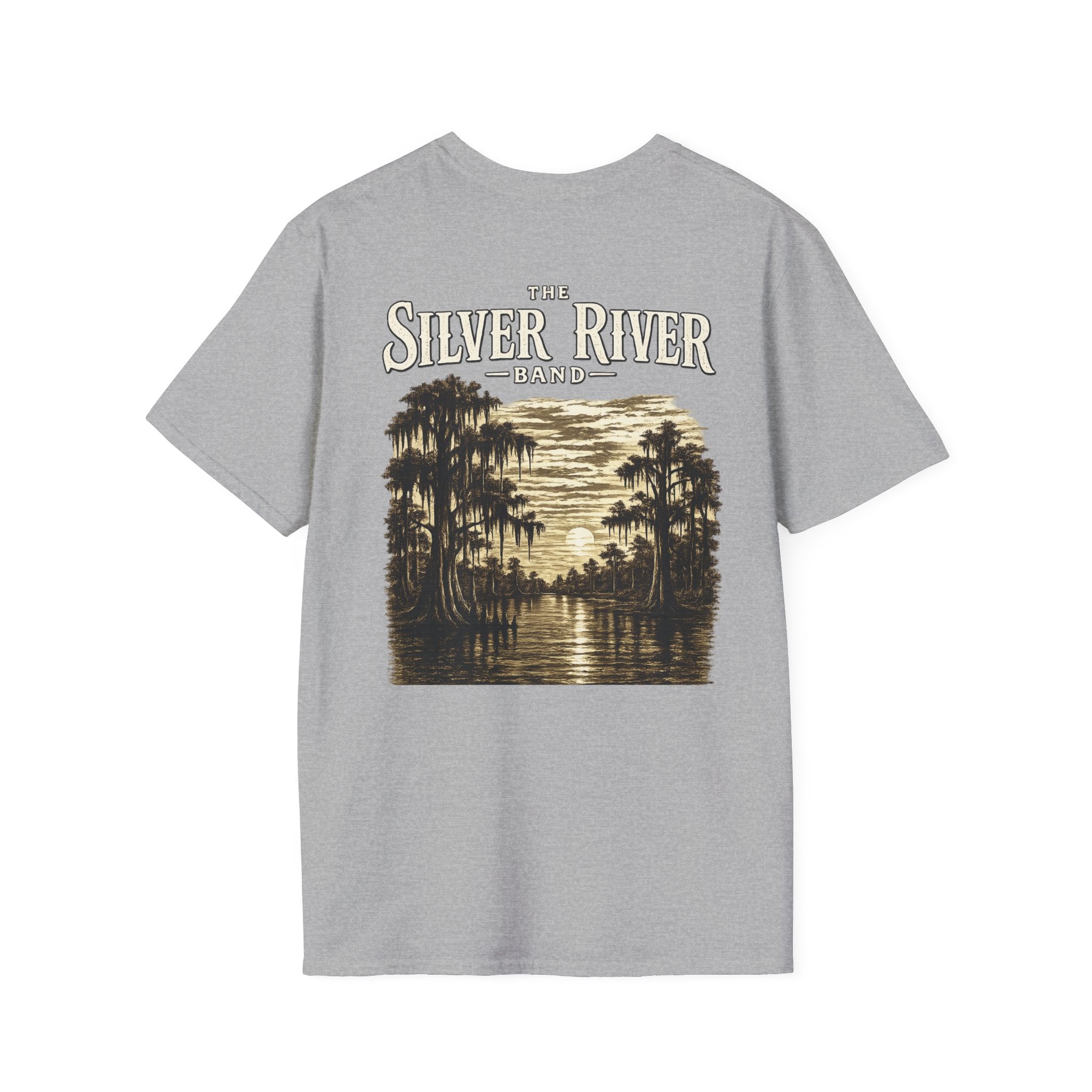 The Silver River Band SRB Logo T-Shirt | Band Tee, Minimal Chest Emblem