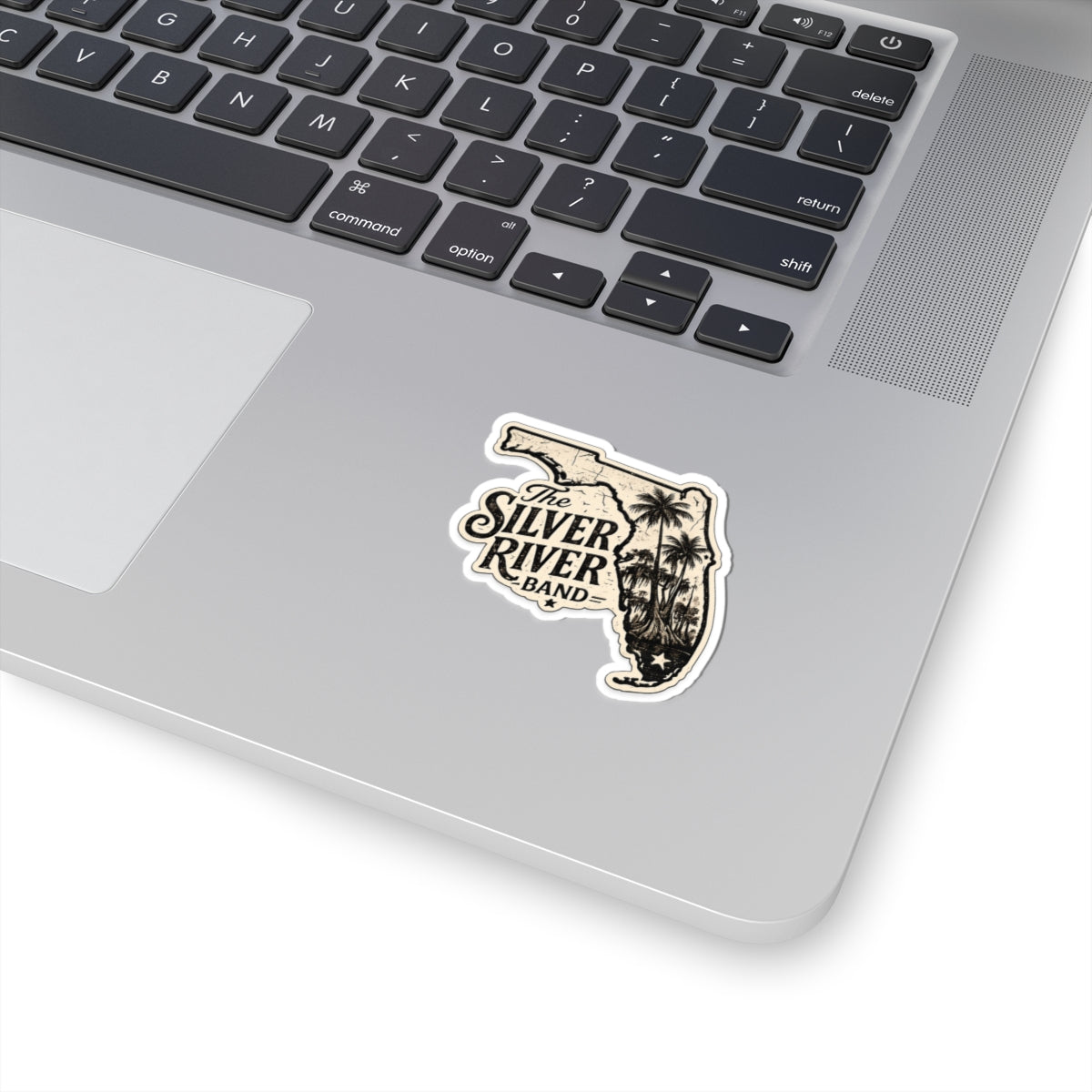 Florida Sticker — The Silver River Band Vintage State Decal