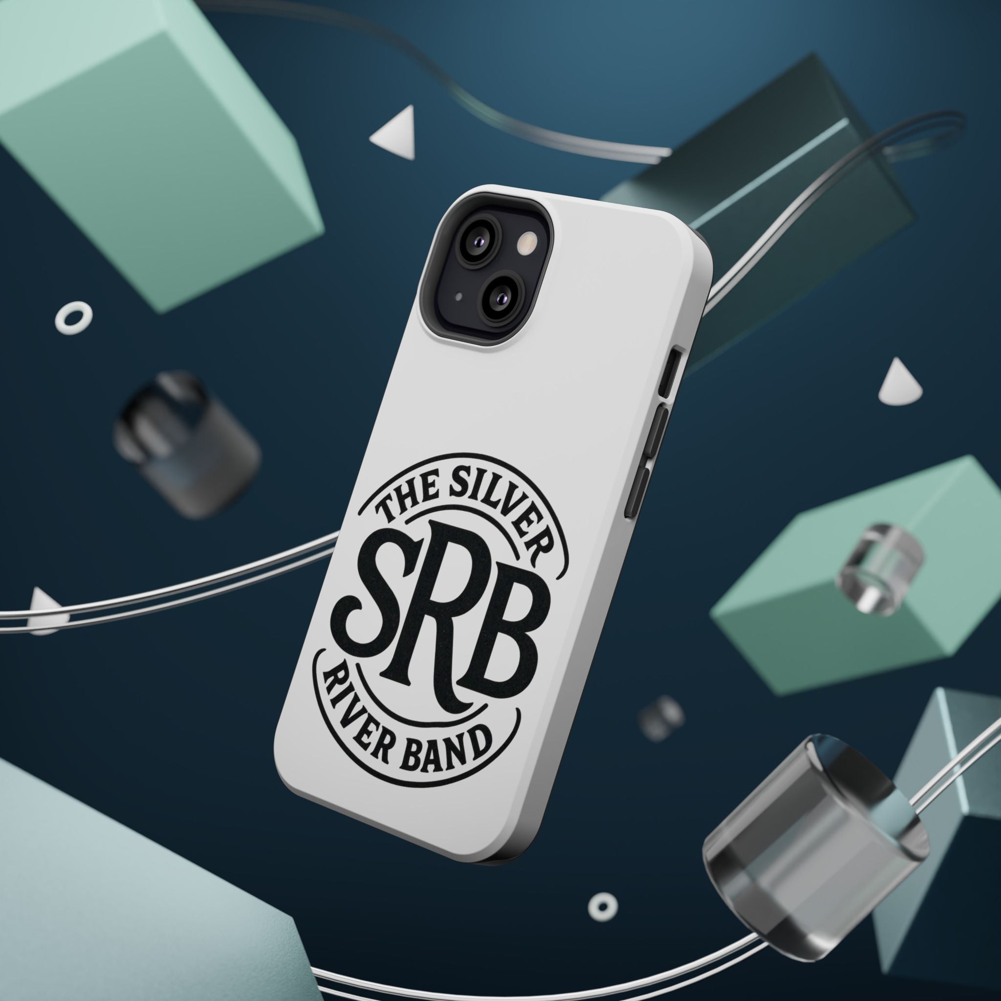 The Silver River Band SRB Logo Magnetic Phone Case — Impact-Resistant Protective Cover
