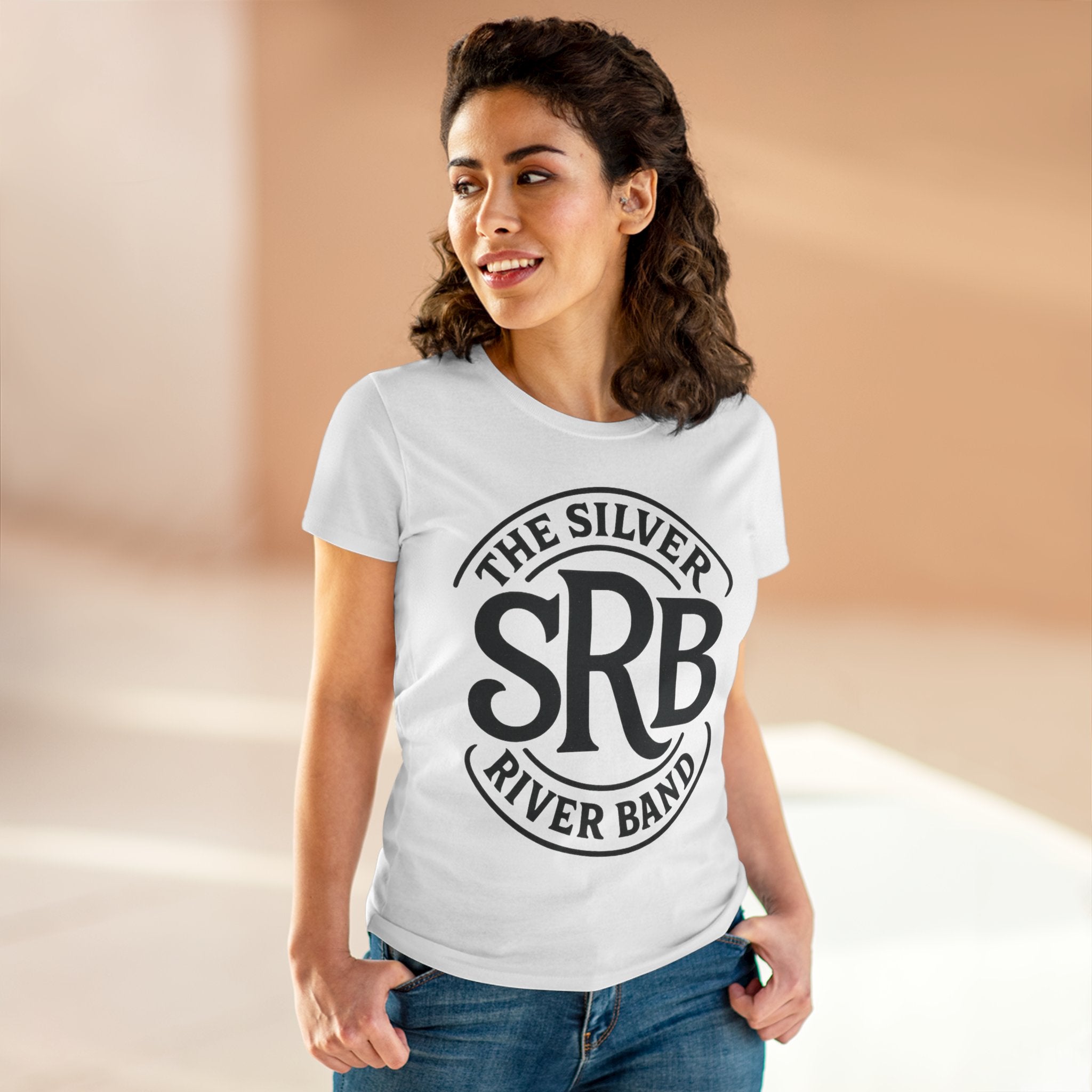The Silver River Band SRB Logo T-Shirt — Women's Cotton Tee